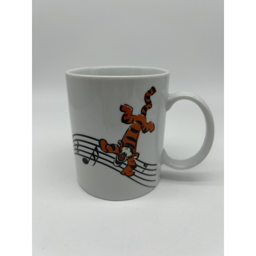 Vintage Tigger Winnie The Pooh Mug Music Notes Enesco Disney Tiger Music Gift
